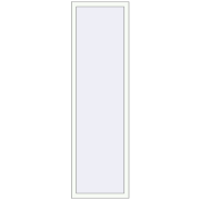REHAU Euro 60 600x2100 мм Білий (RAL 9016) з двох сторін