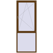 REHAU SYNEGO MD 1000x2600 мм WALNUT з двох сторін REHAU SYNEGO MD 1000x2600 мм WALNUT з двох сторін