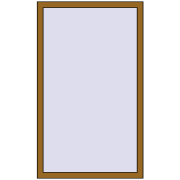 Вікна 900x1500 мм REHAU Euro 70 LIGHT_OAK з двох сторін