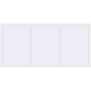 REHAU Brillant-Design 3235x1560 мм Білий (RAL 9016) з двох сторін REHAU Brillant-Design 3235x1560 мм Білий (RAL 9016) з двох сторін