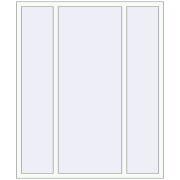 Вікна 1500x1800 мм REHAU Euro 70 Білий (RAL 9016) з двох сторін