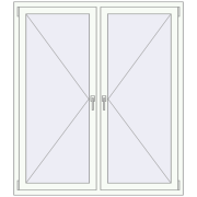 REHAU Euro 70 1400x1600 мм