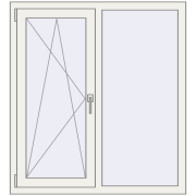 REHAU Euro 60 1100x1200 мм