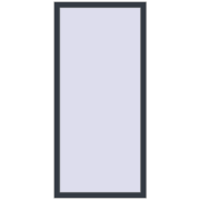 REHAU Euro 60 800x1700 мм ANTHRACITE_GREY_STRUKTURAL з двох сторін