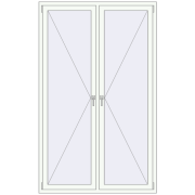 Вікна 1350x2200 мм Altest Pony 375