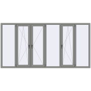 Altest Pony 375 3000x1500 мм RAL 9007 Grey aluminium з двох сторін